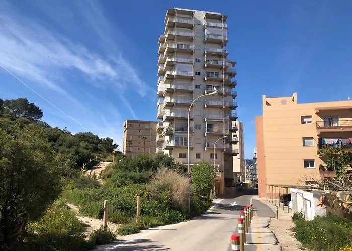 Flat With Sea Views In Calpe * 卡尔佩