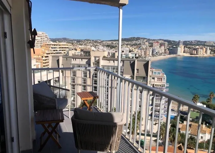 Flat With Sea Views In Calpe * 卡尔佩