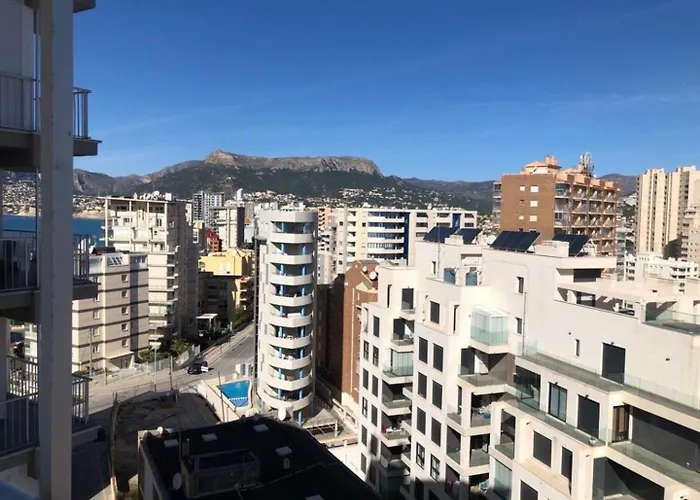 Flat With Sea Views In Apartment Calpe